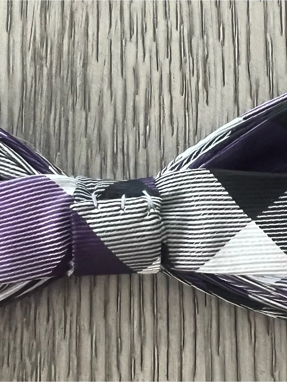 Chaps boys  bow tie Purple & Black